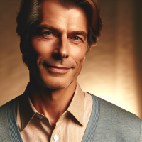 average good looking 55 year old guy causation photo quality HD